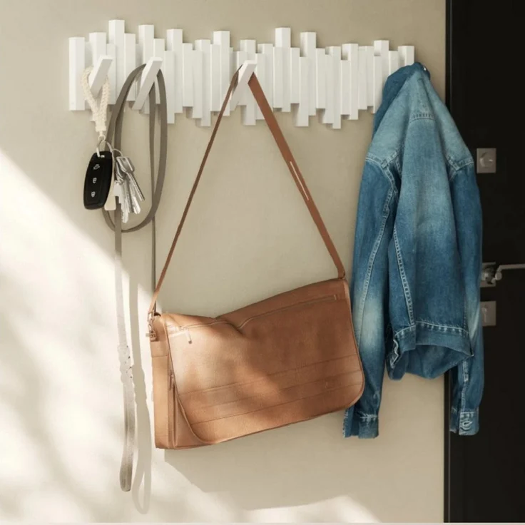 Umbra Wandgarderobe Sticks Multi Hook schwarz – Bild 2