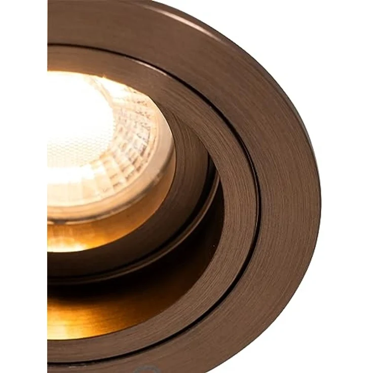 Qazqa LED Einbaustrahler 105888, ohne Leuchtmittel, Warmweiß – Bild 2