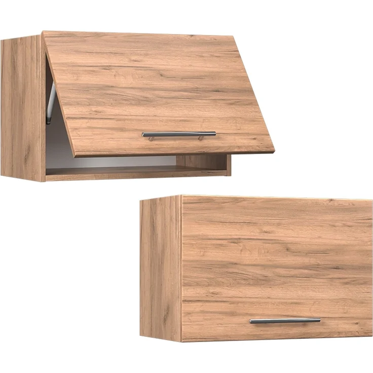 Hängeschrank Fame-Line Goldkraft Eiche 60 cm Flach Vicco – Bild 5