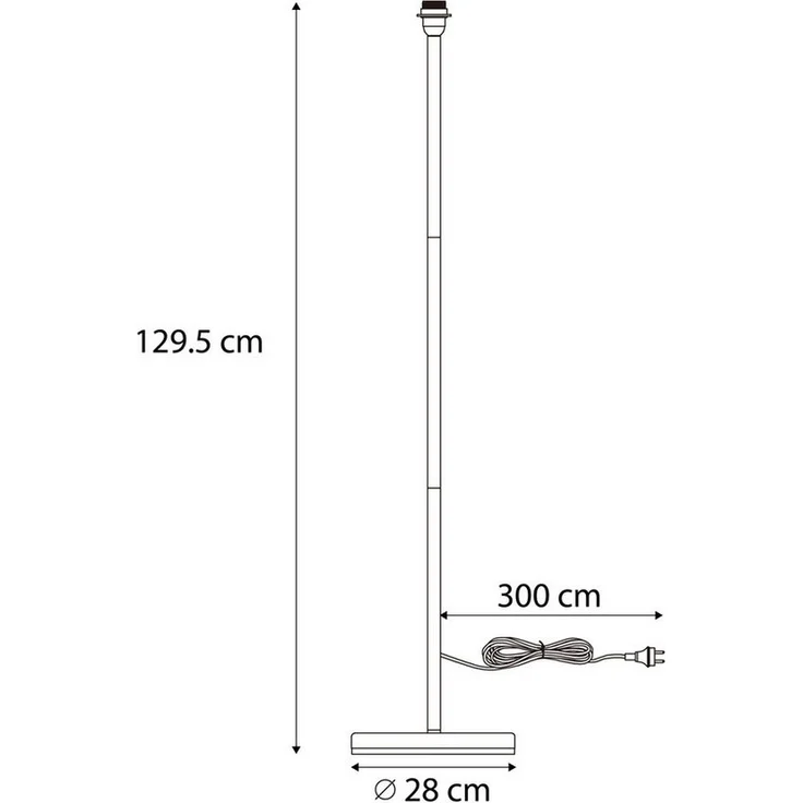 Qazqa Außen-Stehlampe Virginia, ohne Leuchtmittel, E27, Schwarz, Modern, Kunststoff, 1-flammig – Bild 3