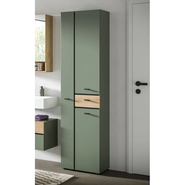 Aqua Hochschrank in Sage Green Nachbildung – Bild 6