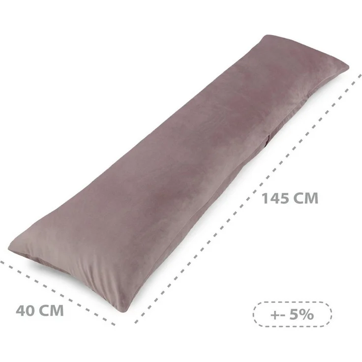 Totsy Baby Seitenschläferkissen Schwangerschaftskissen 40x145 cm - Kuschelkissen Schlafkissen Pregnancy Pillow Stillkissen Kissen mit Bezug für Seitenschläfer und Erwachsene Zertifikat Oeko-Tex – Bild 2