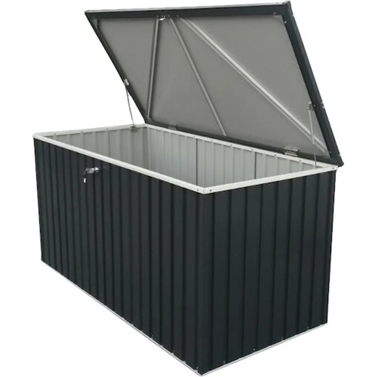 VCM Kissenbox Duramax Gerätebox 921173 Anthrazit 195 x 91 x 94 cm – Bild 4