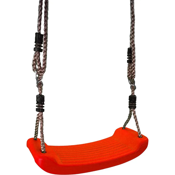 Best Sporting Kinderschaukel - Brettschaukel aus Kunststoff 42x16 cm mit verstellbarem Seil