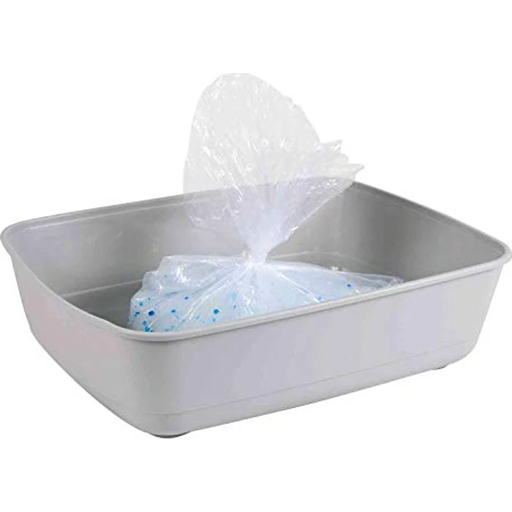 TRIXIE Simple'n'Clean Katzenklobeutel Gr. M, 10 Stück für Katzen | Praktische Beutel für die Katzentoilette – einfaches Entleeren und schnelle, hygienische Reinigung im Alltag – Bild 3