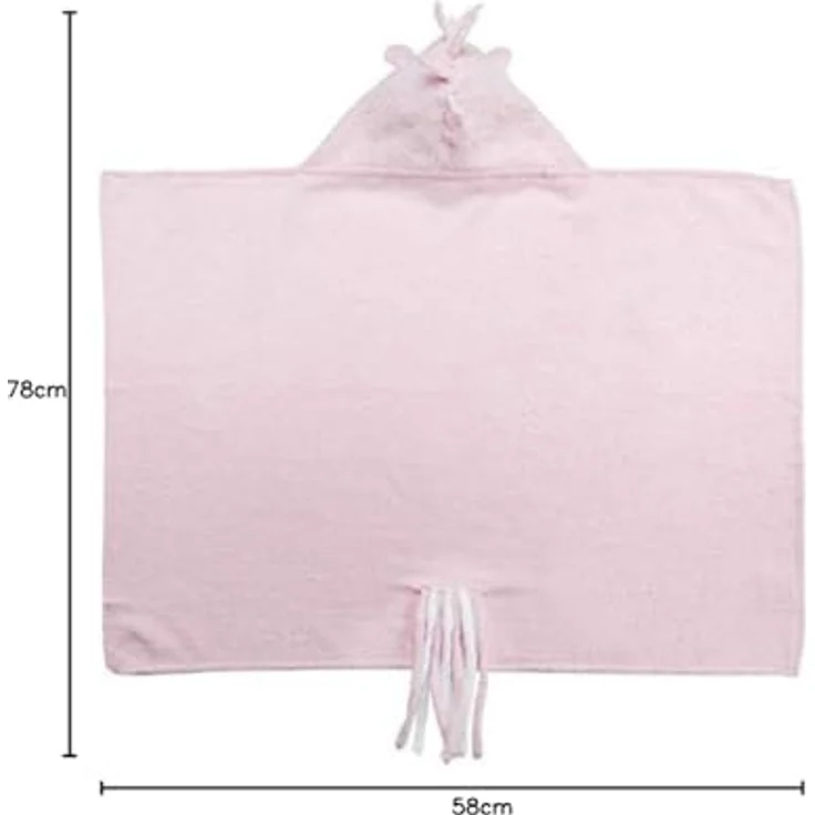 all Kids United Kapuzenhandtuch Baby Kapuzenhandtuch–Weiches Kuscheliges Baumwoll-Badetuch für Kinder, Baby Baumwoll Badetuch Bade-poncho – Bild 10