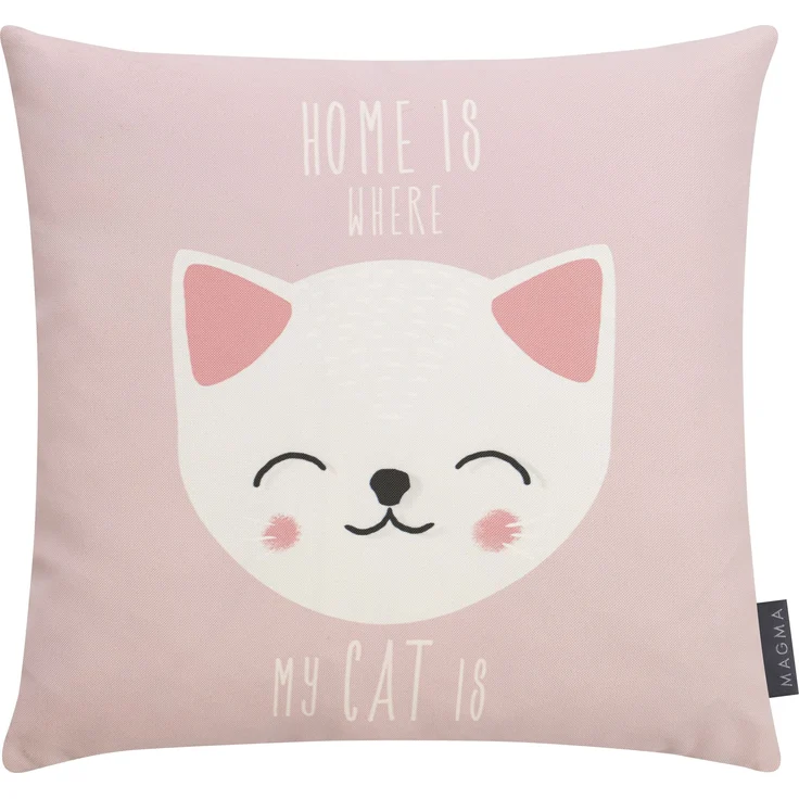 MAGMA Kissen CATS & DOGS BH 40x40 cm bunt Dekokissen