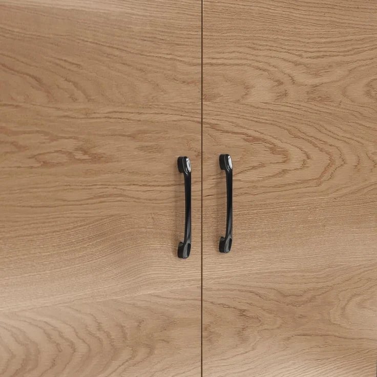 Küchenschrank Buffet Highboard Holz LED – Bild 9