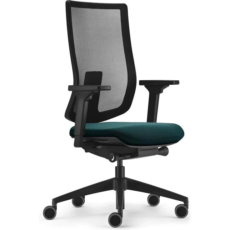 Sedus, se:do PRO Light 2, ergonomischer Bürostuhl, Netzmembran, Petrol, höhenverstellbar – Bild 1