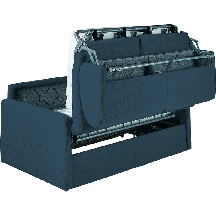 Vente-unique - CALIFE Sofa Stoff Blau - B 223 cm94 cm x H 85 cm x L 150 cm – Bild 6