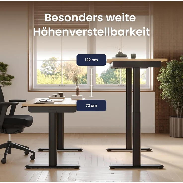 Ergotopia Schreibtisch Desktopia One (elektrisch höhenverstellbarer Schreibtisch) – Bild 5
