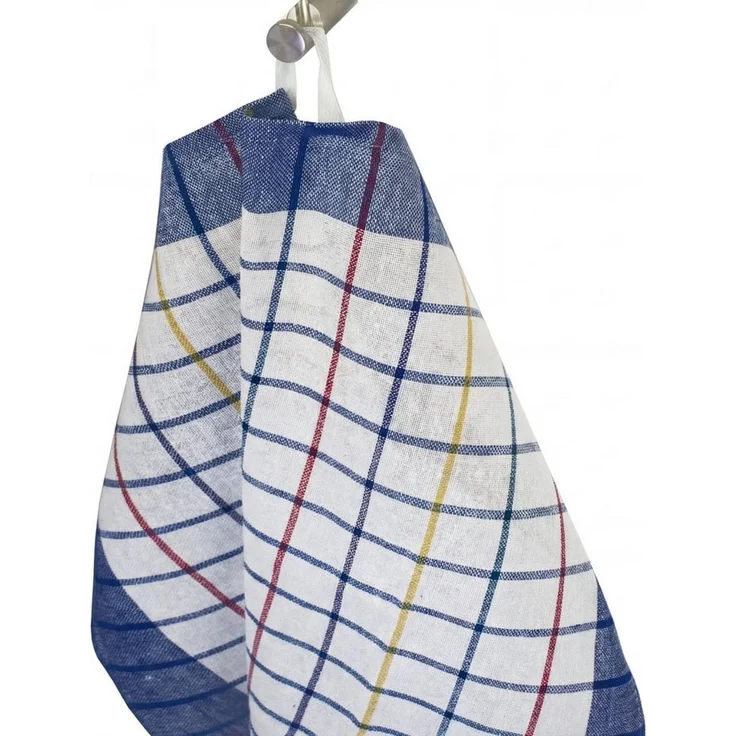 Delindo Lifestyle Geschirrtuch Bern, 10er Set, Baumwolle, Saugstarke Küchentücher, Kariert, 50x70 cm – Bild 3