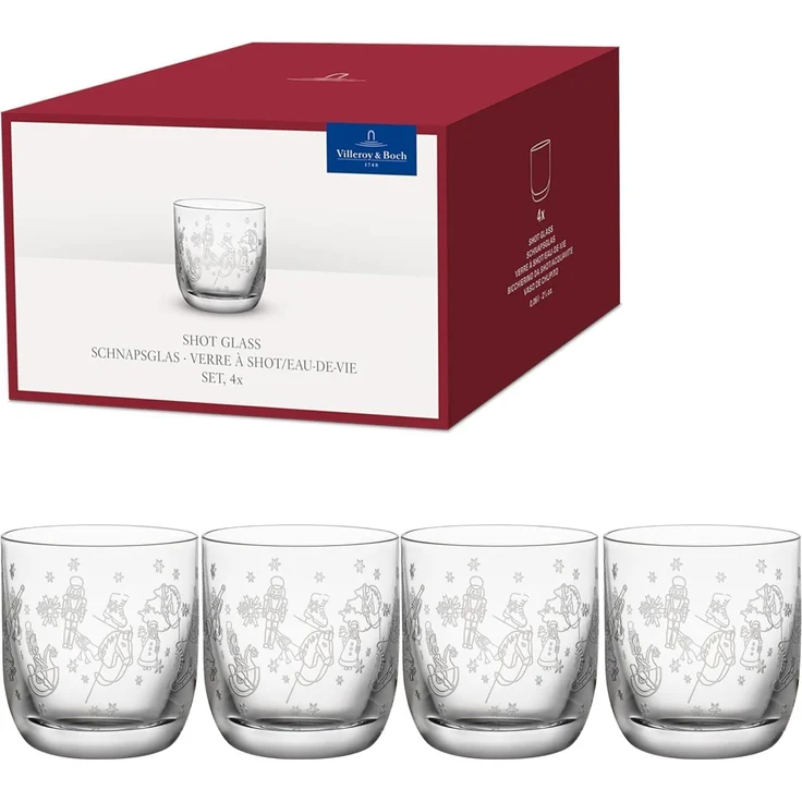 Villeroy & Boch Toy's Delight Schnapsglas 40 ml 4er Set – Bild 1