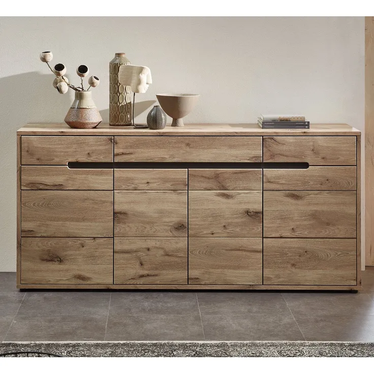 Sideboard BELLANO Viking Oak Nature mit Graphit