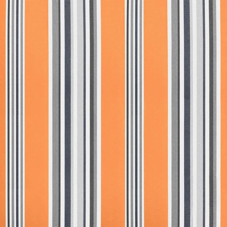 vidaXL Markisenersatzstoff Blau und Orange 1000 x 160 cm Polyester 42000823 – Bild 5