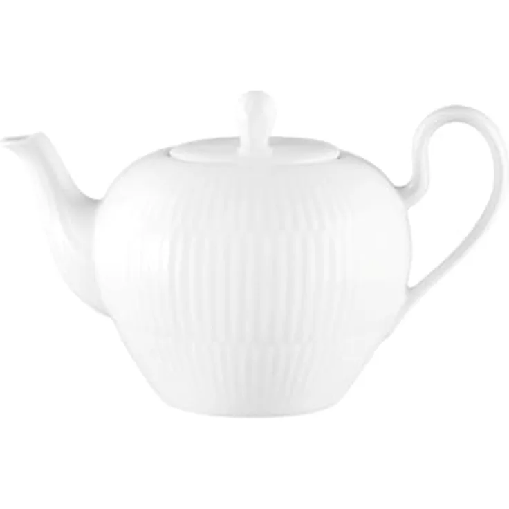 Seltmann Weiden Kanne Amina, 0,75 l, (1-St), Kaffeekanne, Teekanne mit Relief
