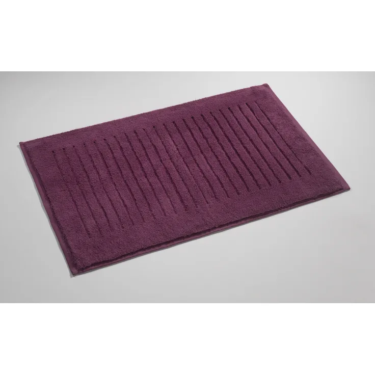casa NOVA Badvorleger MICRO BL 50x80 cm lila Badteppich Badematte Duschvorleger Duschmatte Badeteppich