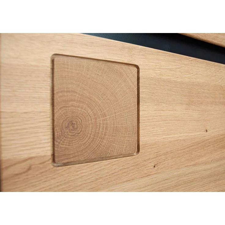 TV Board zum hängen 215x44cm "Bergamo" Wildeiche geölt WZ-0159 – Bild 7
