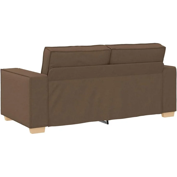 vidaXL 2-Sitzer Sofa Braun 180x78x84 cm Stoff 4104984 – Bild 5