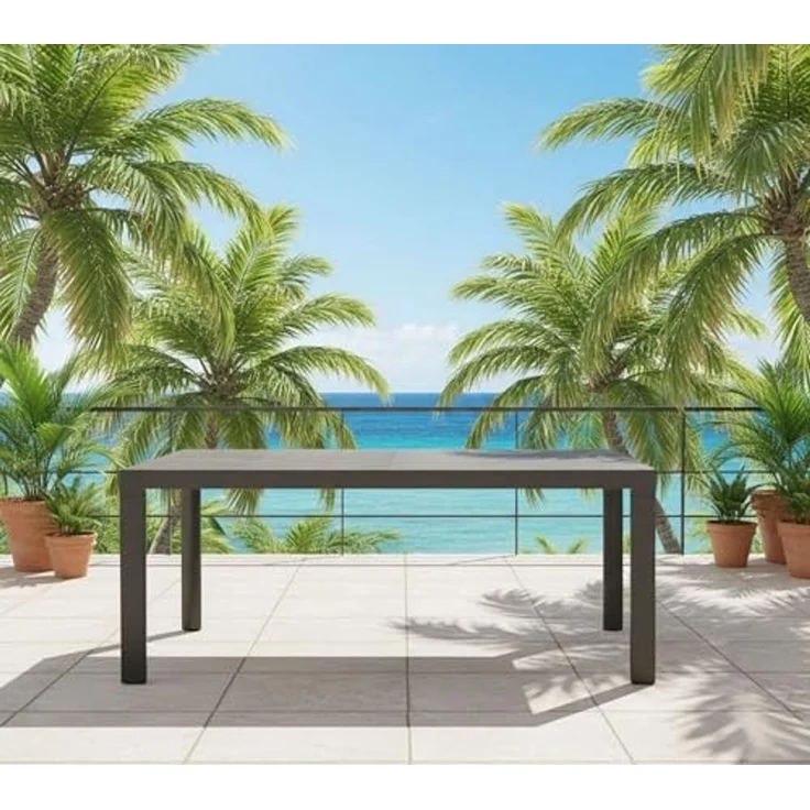 Tisch Murcia Negro 220x100cm – Bild 3