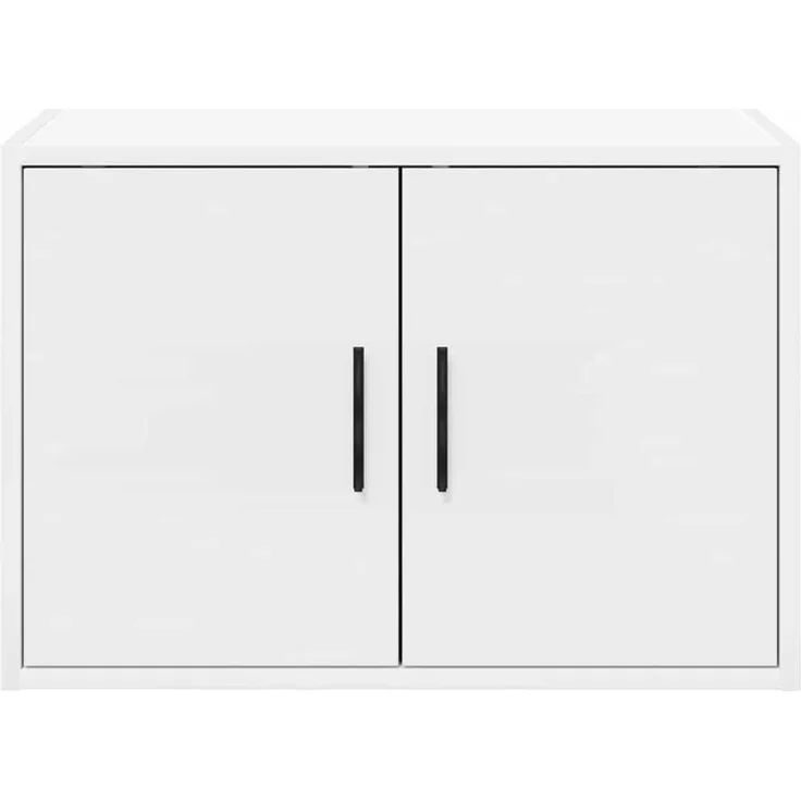 vidaXL Garagen-Wandschrank Weiß Holzwerkstoff 860643 – Bild 5