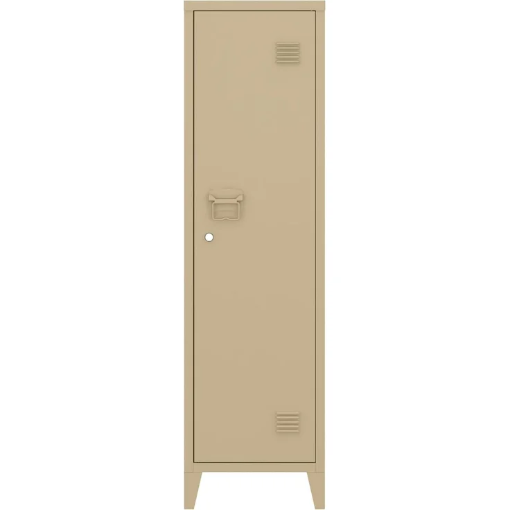 Einzelspind Kurikka 137x38x38 cm Kamelfarben [en. casa] – Bild 8
