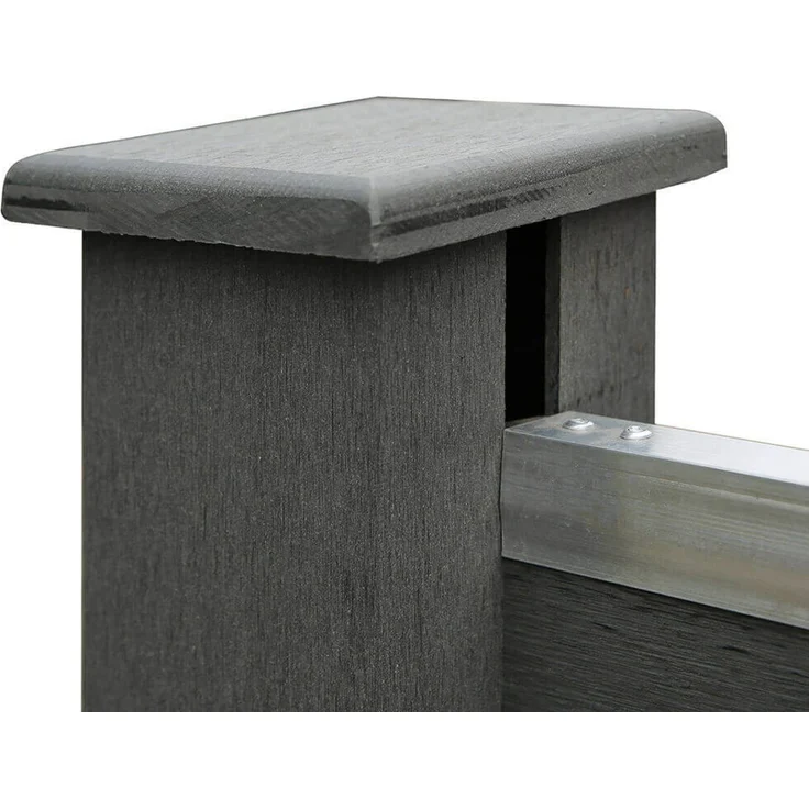 HOME DELUXE WPC Sichtschutzzaun CALLADO - 4 x Element + 6 x Pfosten – Bild 12