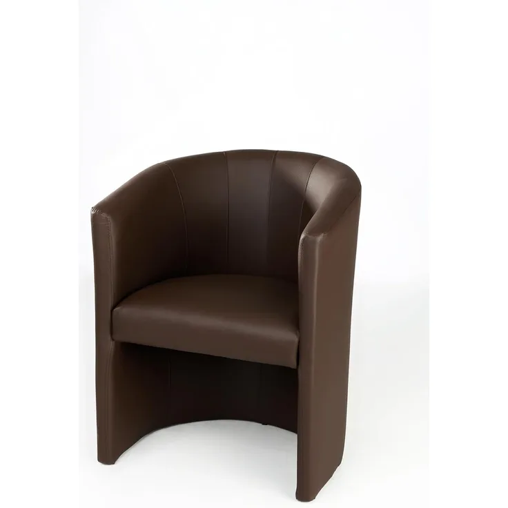 H&S Design Cocktailsessel Sessel Clubsessel Loungesessel Club Möbel Bürosessel Praxismöbel Farbe braun