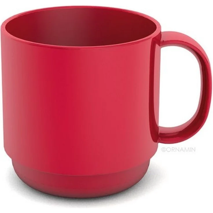 Ornamin Kinderbecher Kleiner/Großer Henkelbecher, Tasse, Kunststoff, Bisphenol-A-frei, Stapelbar – Bild 3