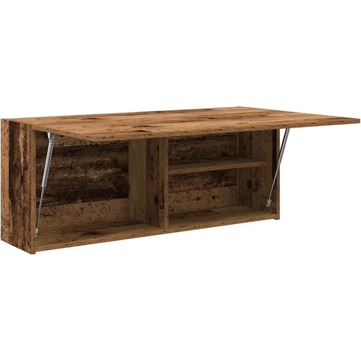 vidaXL Bad-Wandschrank Altholz-Optik 100x25x40 cm Holzwerkstoff 860110 – Bild 4