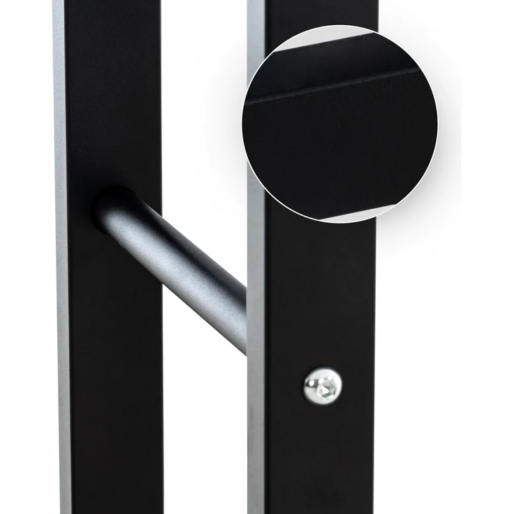 CLP Kaminholzständer Keri V2,schwarz 25x40x100 cm – Bild 5