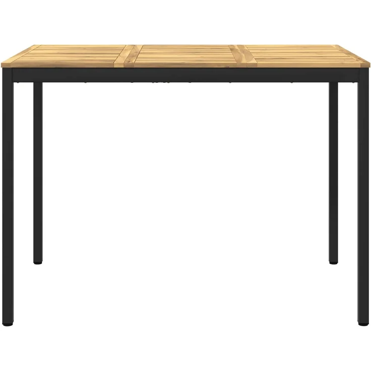 vidaXL Gartenbar-Tisch Weiß und Schwarz 147 x 88,5 x 105 cm 901784 – Bild 2