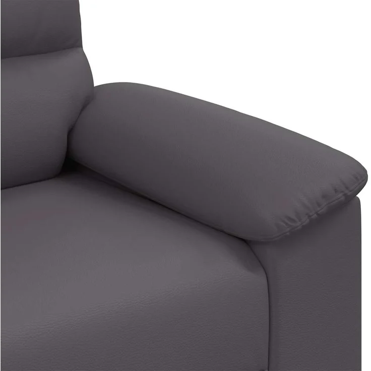 vidaXL 2-Sitzer-Sofa Grau 160x81x84 cm Kunstleder 4105334 – Bild 6