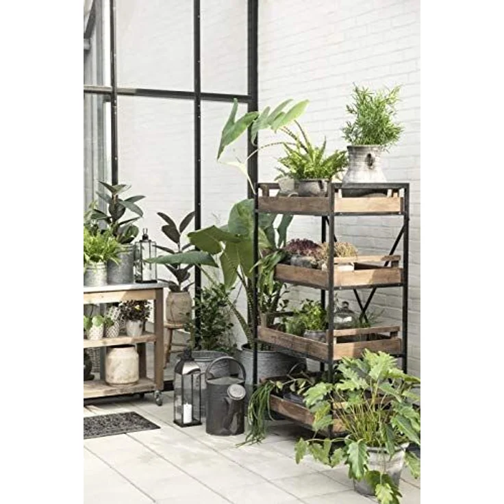 Fußmatte Türmatte Fußabtreter Gummi Filigran Schwarz 45x120cm Ib Laursen 2825-00 – Bild 2