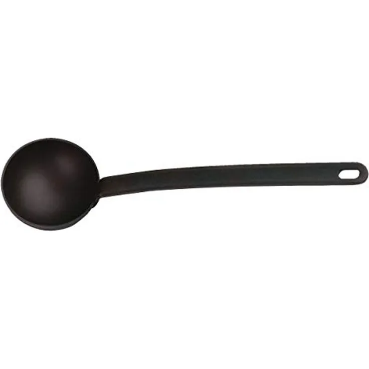Berndes Küchenhelfer Schöpflöffel, Servierlöffel, Kunststoff, Schwarz, 009015