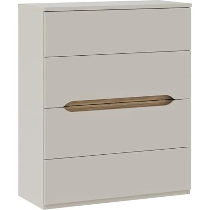 FORTE Hochkommode, B/H/T 95,1/114,7/41,5 cm Hochkommode ohne Griffe – Bild 6