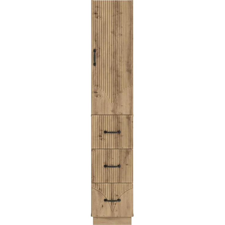 vidaXL Schrankset 2 pcs Artisan-Eiche 33 x 34,5 x 87 cm Holzwerkstoff 3416816 – Bild 4