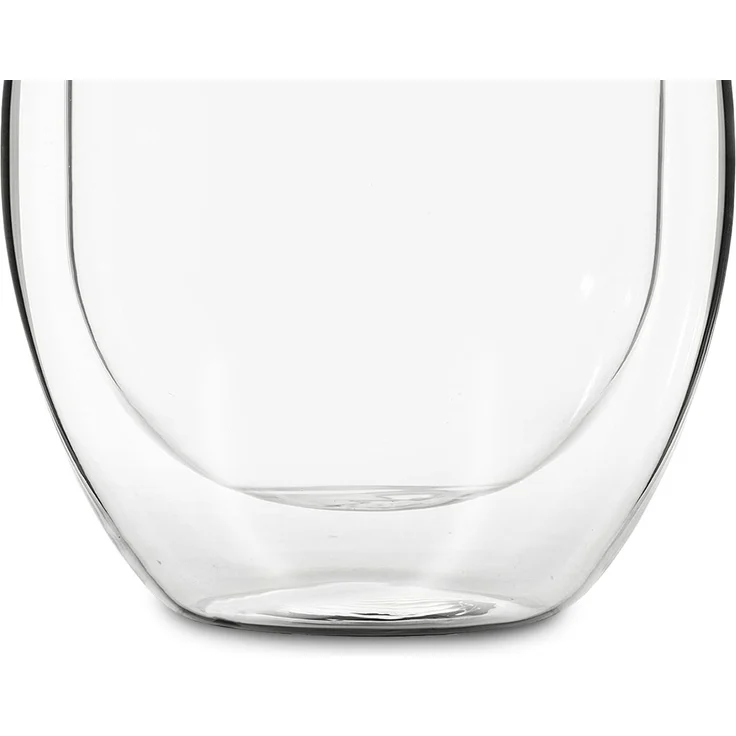 DUOS Jumbo doppelwandiges Thermoglas 310ml Borosilikatglas handgemacht Transparent – Bild 4