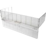 Reer - Herdschutzgitter Deluxe transparent mit Schalterabdeckung