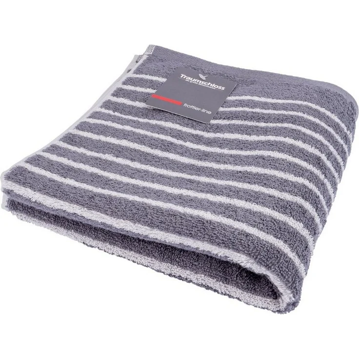 Traumschloss Duschtuch Stripes, Frottier (1-St), 100% Baumwolle, absolut hautsympathisch – Bild 1