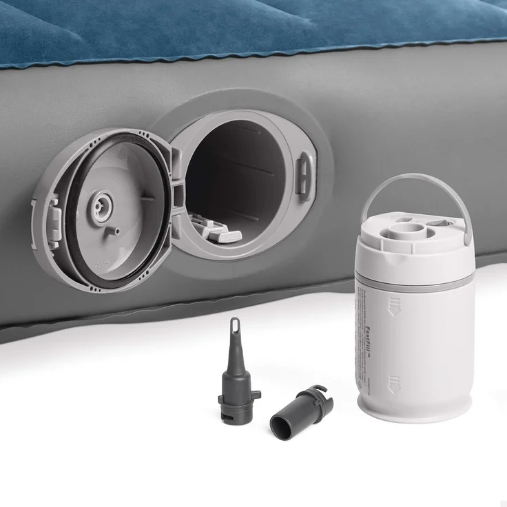 INTEX INTEX Luftbett mit Pumpe 99 x 191 x 25 cm Dunkelblau und Grau 42035638 – Bild 6