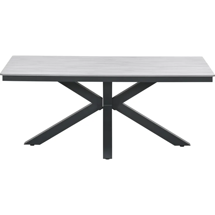 Gardissimo ARMATI Nonwood Alu-Gartentisch Gartenmöbel 180cm (eckig)