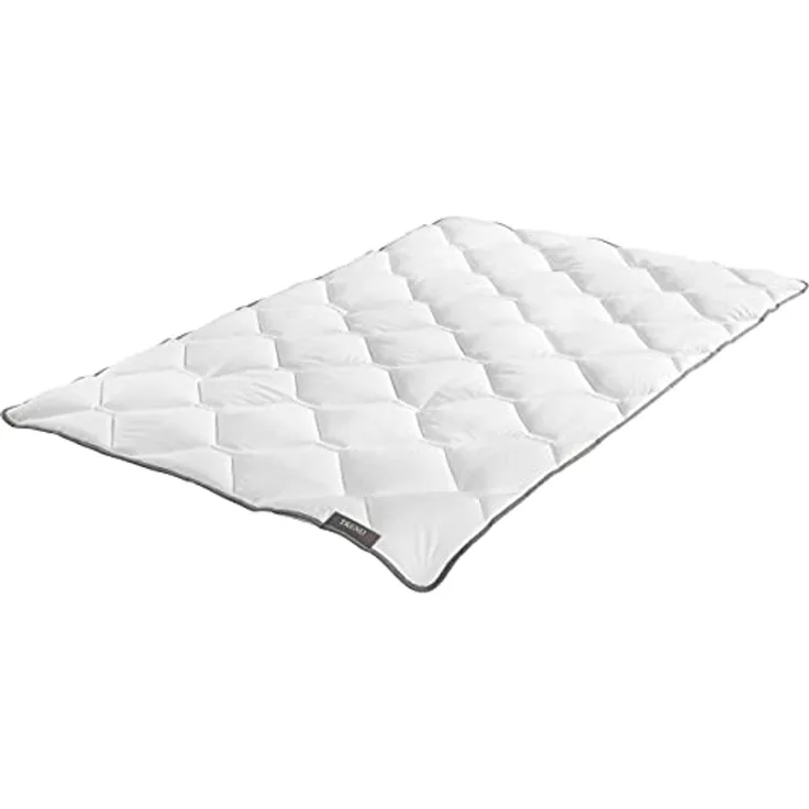 Badenia Trendline Steppbett Micro Mono weiß 155 x 220 cm Bettdecke Schladecke