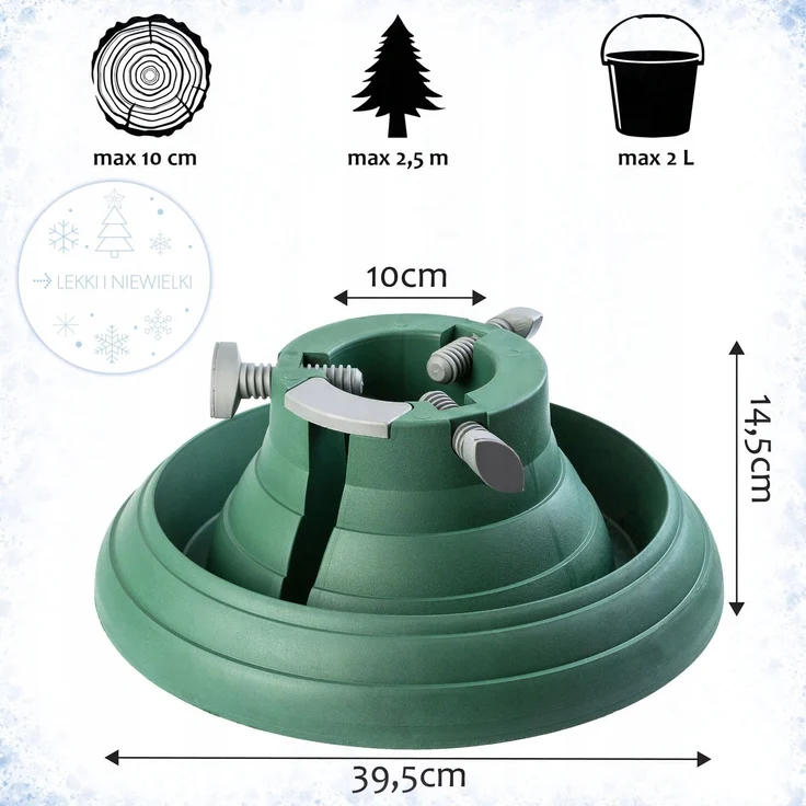 KADAX Weihnachtsbaumständer Weihnachtsbaumständer Weihnachtsbaum bis 2,5 m – Bild 2