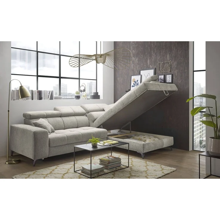 Ecksofa mit elektronischer Wallaway-Funktion | USB-Anschluss - Sydney – Bild 4