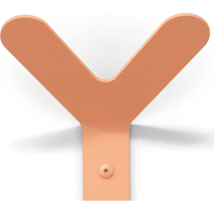 Spinder Design FRONDO Garderobe aus Stahl im modernen Farbton Clay Terra 66x8,5x37,5 cm – Bild 3