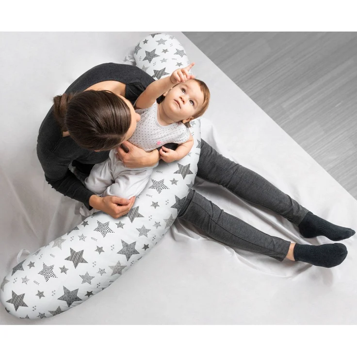 Amilian Stillkissen XXL - Seitenschläferkissen - Schwangerschaftskissen - Lagerungskissen, Pregnancy Pillow - Stillkissen 170 cm - Body Pillow - Schlafkissen Seitenschläfer, Seitenschläferkissen Schwangerschaft - Kissen – Bild 3