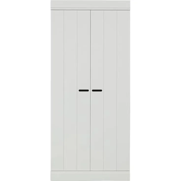 WOOOD Garderobenschrank Connect mit zwei Türen, aus Kiefer, Breite 77 cm