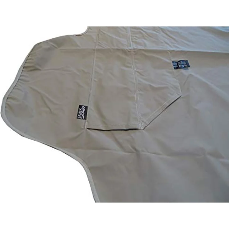 Hollywoodschaukel Dachbezug 200x145 cm Beige Wasserdicht | Universal Ersatzdach Gartenschaukel 3 Sitzer | UV 50 Schaukel Dach Ersatz Bezug – Bild 6