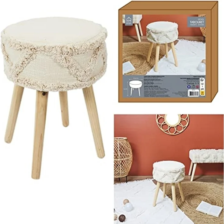 HOME DECO FACTORY - HD7523 – Hocker für Möbel, Sitzbank, Schlafzimmer, Möbel – Bild 3